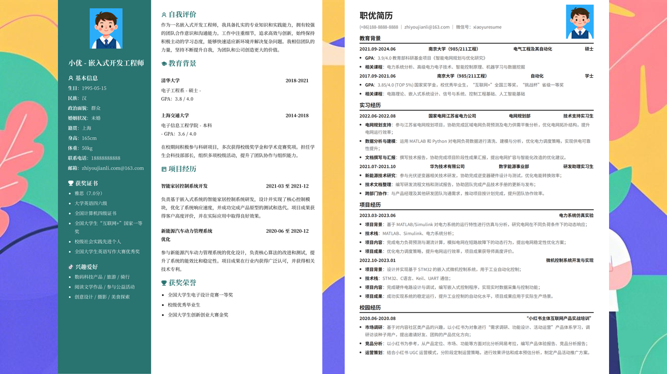 会计求职简历模版